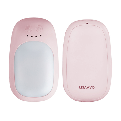 Buy Pink Portable Charger Hand Warmer 5200mah Handwarmer Phone Charger online manufacture