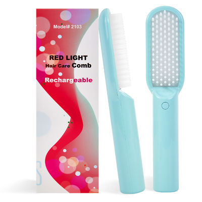 Buy 5W Rechargeable LED Hair Growth Comb with 1500mAh 3.7V Battery online manufacture