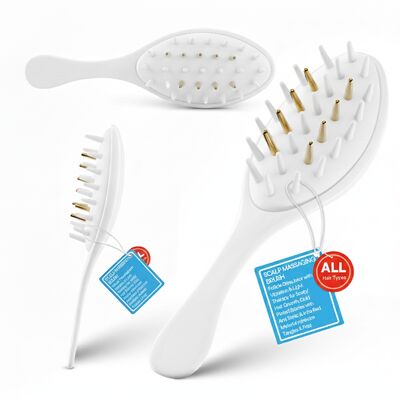 comprare Spazzola Elettrica per Capelli con Terapia a Luce Rossa Blu fabbricazione online