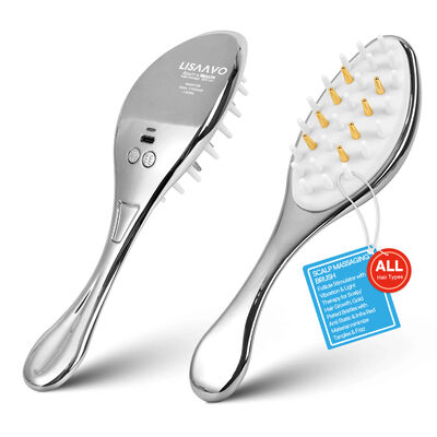 Mua 1.8W LED Light Therapy Massage Điện tóc chải với EMS Microcurrent và Removable Comb sản xuất trực tuyến