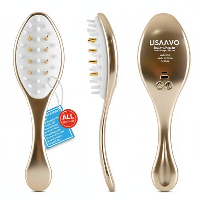 Mua LED Light Therapy Massage điện Cải tóc với ánh sáng đỏ 650nm ánh sáng xanh 450nm và công nghệ EMS Microcurrent sản xuất trực tuyến