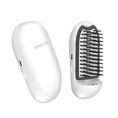 CE FCC IONIC Hair Brush Negative Ion 1W Blue LED Hair Brush